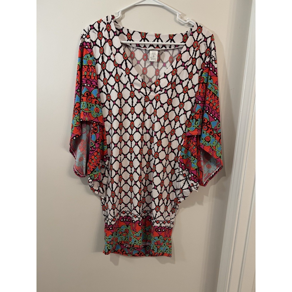 Trina Turk Venice Beach Swim Cover Up Tunic Dress Size XS